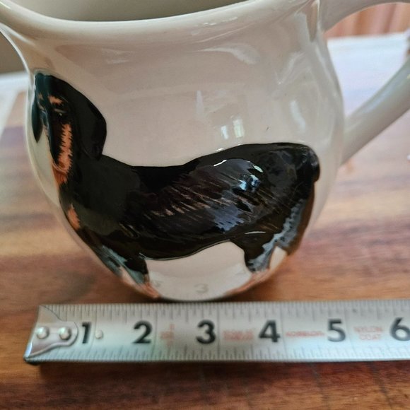 ermo zoo Hand painted pitcher 5inch. great condition - Picture 5 of 8